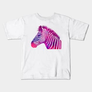 Purple zebra #zebra Kids T-Shirt